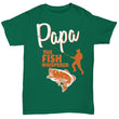Papa The Fish Whisperer Novelty Mens Fishing T-Shirt, Shirts and Tops - Daily Offers And Steals