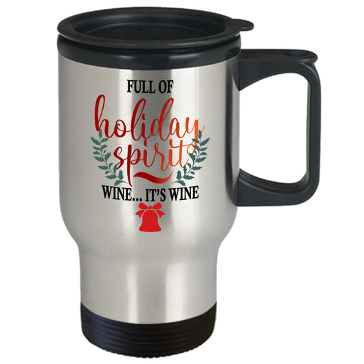 christmas travel coffee mug