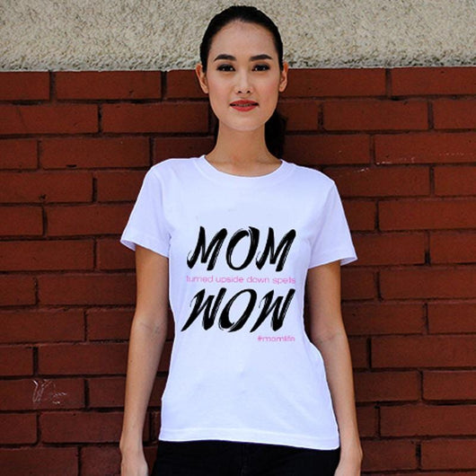 Mom Wow Casual Shirt for Women, Shirts and Tops - Daily Offers And Steals