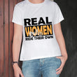 Real Women Ride Their Own Women's Novelty T-Shirt, Shirts and Tops - Daily Offers And Steals