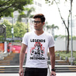 Legends Born In December Men Women Casual Shirt, Shirts and Tops - Daily Offers And Steals