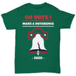 Go Vote Make A Difference Novelty T Shirts Online, Shirts and Tops - Daily Offers And Steals