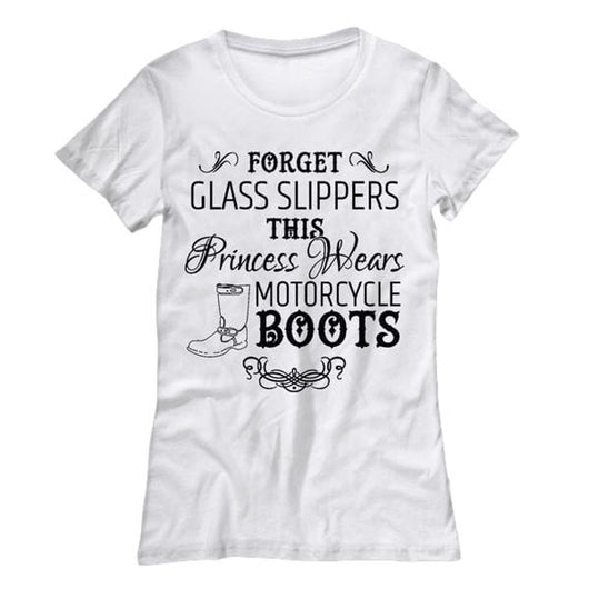 This Princess Wears Motorcycle Boots Womens Casual Shirt, Shirts and Tops - Daily Offers And Steals