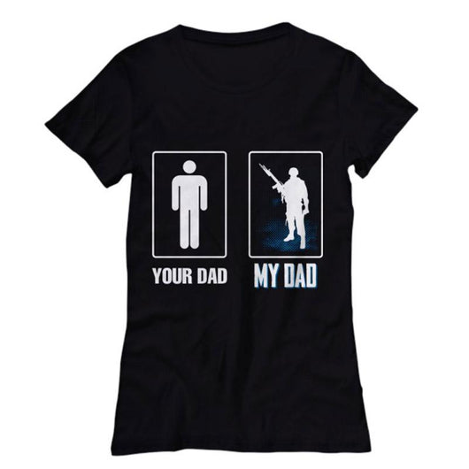 Your Dad My Dad Women's Casual Shirt, Shirts And Tops - Daily Offers And Steals