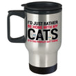 cat coffee mug travel