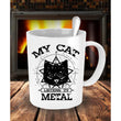 Cat Metal Lover Coffee Mug, Coffee Mug - Daily Offers And Steals