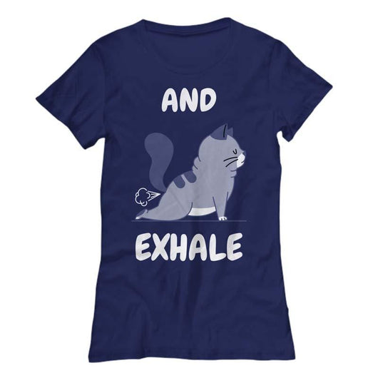 Yoga Cat Lover Ladies Shirt For Sale, Shirts and Tops - Daily Offers And Steals