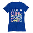 cat shirt girl