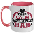 Going To Be A Dad Two-Toned Coffee Mug, mugs - Daily Offers And Steals