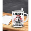 Legends December Novelty Coffee Mug, mugs - Daily Offers And Steals