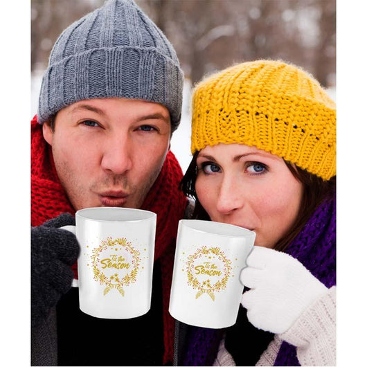Tis The Season Holiday Mugs, Drinkware - Daily Offers And Steals