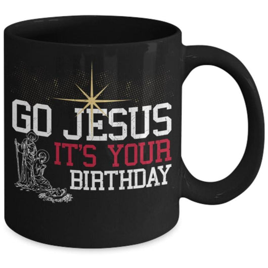 Jesus Birthday Christmas Novelty Mug, mugs - Daily Offers And Steals