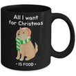 Want For Christmas Novelty Dog Coffee Mug, mugs - Daily Offers And Steals