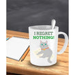 I Regret Nothing Christmas Holiday Cat Lover Mug, mugs - Daily Offers And Steals