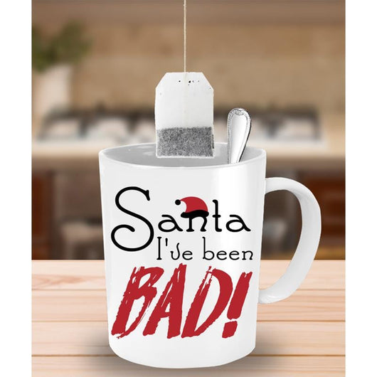 Santa I've Been Bad Christmas Mugs To Buy, mugs - Daily Offers And Steals