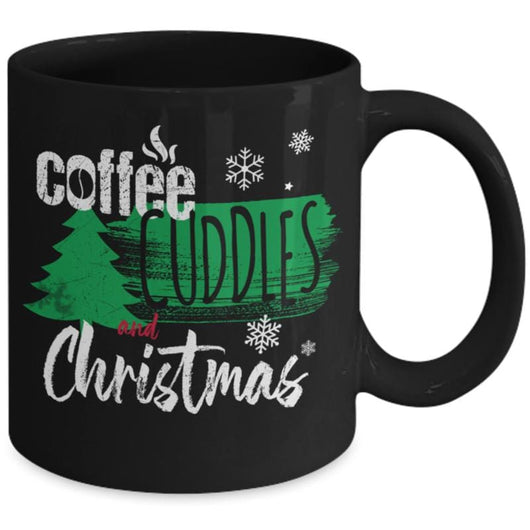 Coffee Cuddles Christmas Holiday Mug Gift Idea, mugs - Daily Offers And Steals