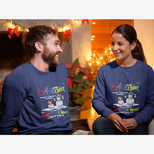 christmas sweatshirt couple