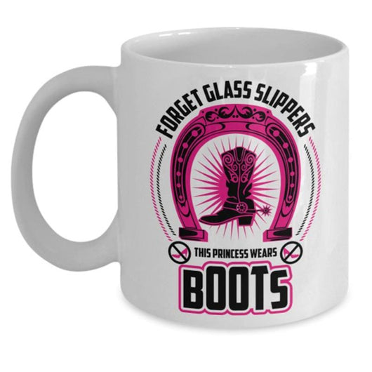 Unique Princess Wears Boots Coffee Mug, mugs - Daily Offers And Steals