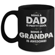 Being Grandpa Is Awesome Unique Novelty Coffee Mug, mugs - Daily Offers And Steals