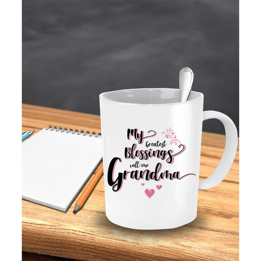 Greatest Blessings Grandma Coffee Mug, mugs - Daily Offers And Steals