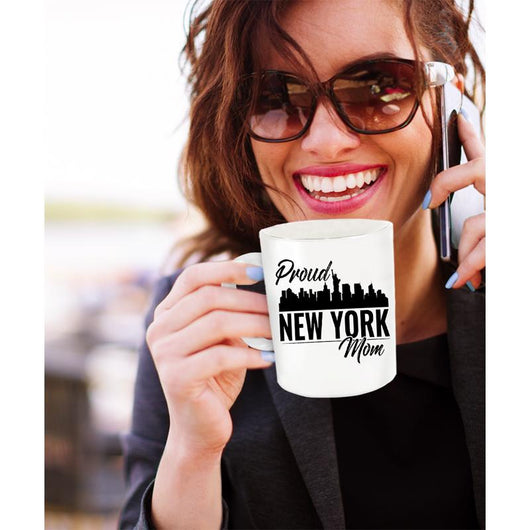Proud New York Mom Coffee Mug, Coffee Mug - Daily Offers And Steals