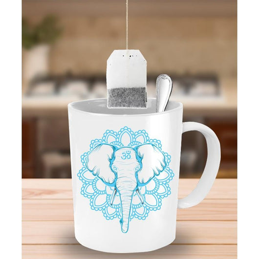 Elephant Yoga Ceramic Novelty Mug, mugs - Daily Offers And Steals