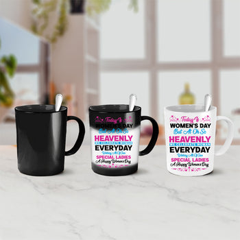 Women's Day Color Changing Coffee Mug