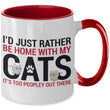 coffee mug with cat