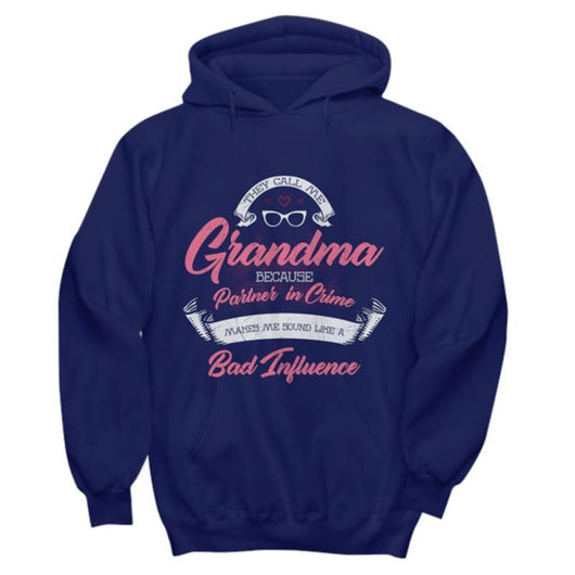 Grandma Parner In Crime Pullover Hoodie, Shirts And Tops - Daily Offers And Steals