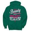 Beauty In Cleats Women's Pullover Hoodie, Shirts and Tops - Daily Offers And Steals