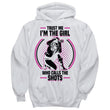 Girl Calls The Shots Women's Pullover Hoodie, Shirts and Tops - Daily Offers And Steals
