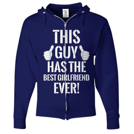 Best Girlfriend Ever Zip Up Hoodie, Shirts and Tops - Daily Offers And Steals