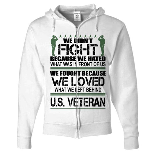 Veteran Love Men Women Zip Hoodie, Shirts And Tops - Daily Offers And Steals