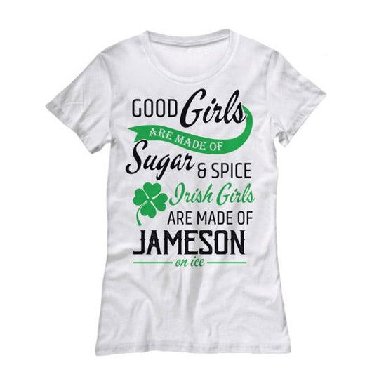 Girls Are Made Of Women's Shirts For St. Patrick's Day, Shirts And Tops - Daily Offers And Steals