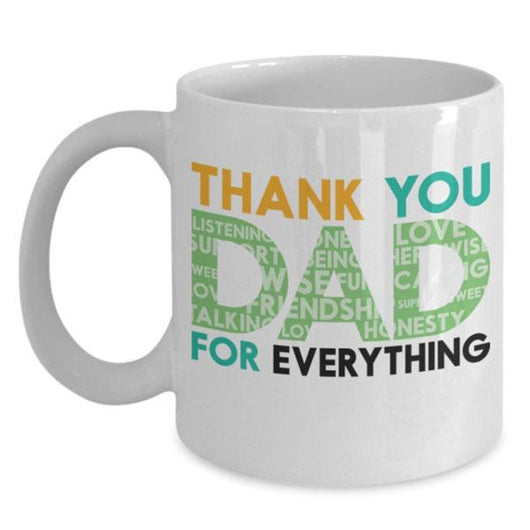 Thank Dad Mug Design, Coffee Mug - Daily Offers And Steals