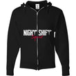 Night Shift Squad Nurse Zip Up Hoodie, Shirts and Tops - Daily Offers And Steals