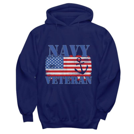 Proud Navy Veteran Pullover Hoodie, Shirt and Tops - Daily Offers And Steals