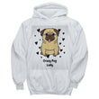Pug Dog Lover Hoodie for Women, Shirts and Tops - Daily Offers And Steals