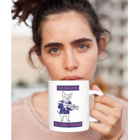 Say Hello Dog Lover Mug Gift, mugs - Daily Offers And Steals