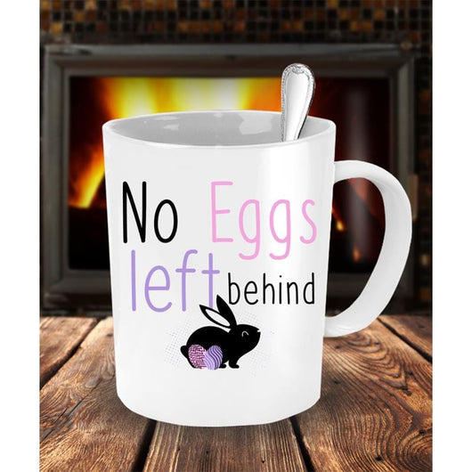 No Eggs Left Behind Easter Coffee Mug, mugs - Daily Offers And Steals