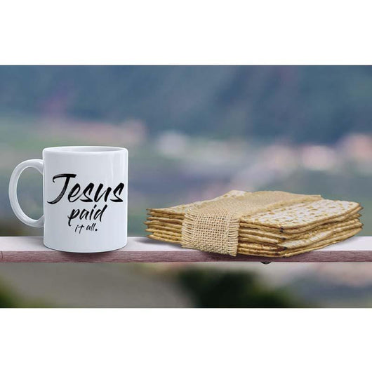 Jesus Paid It All Easter Mug, mug - Daily Offers And Steals