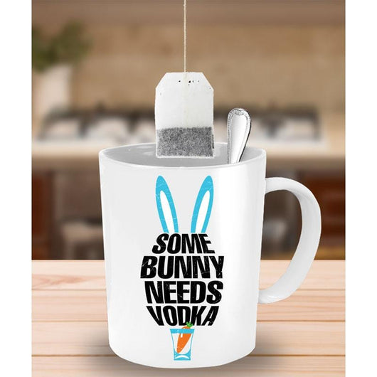 Some Bunny Needs Vodka Easter Mug, mugs - Daily Offers And Steals