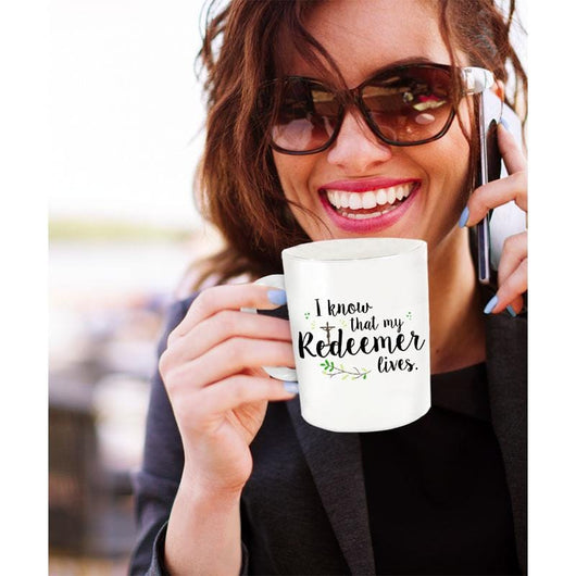 My Redeemer Lives Easter Coffee Mug, mugs - Daily Offers And Steals