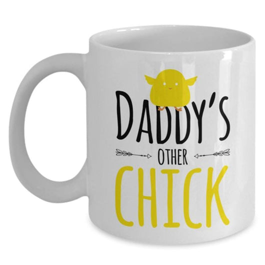 Daddy's Other Chick Easter Mug, mugs - Daily Offers And Steals