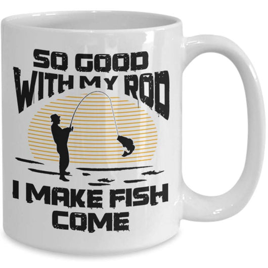 i love fishing mug
