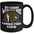 fly fishiing coffee mug
