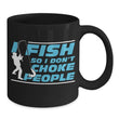 fly fishing coffee mug