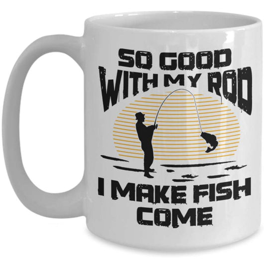 i love fishing mug