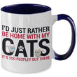 funny cat coffee mug
