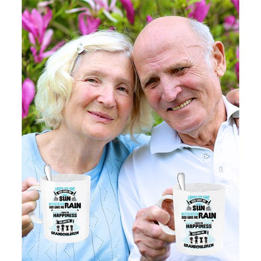 Personalized God Gave Grandchildren Mug, Coffee Mug - Daily Offers And Steals